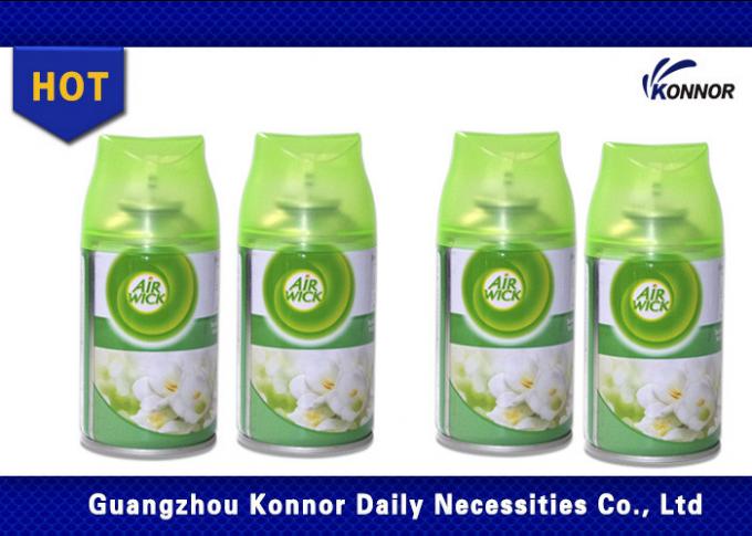 Eco Friendly 250ml Aerosol Automatic Spray Air Freshener Maganolia / Lemon