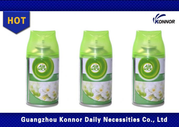 Eco Friendly 250ml Aerosol Automatic Spray Air Freshener Maganolia / Lemon
