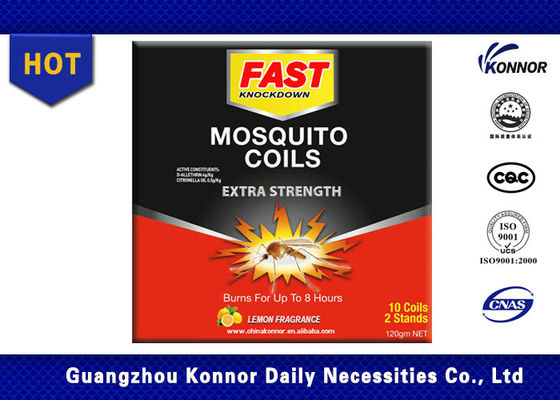 Fast Effect Mosquito Repellent Coil / Eco Friendly Black Mosquito Coil