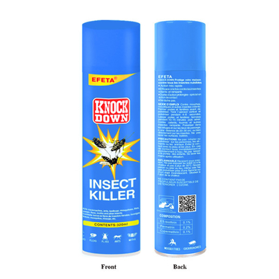 OEM 300ML Home Insecticide Spray Powerful Allethrin Insect Repellent Spray