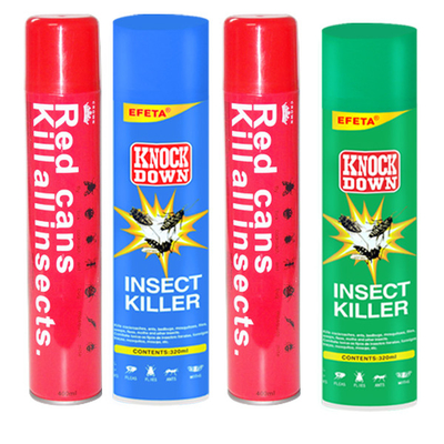 750ml Alcohol Base Insecticide Spray , Flying Insect Killer Spray