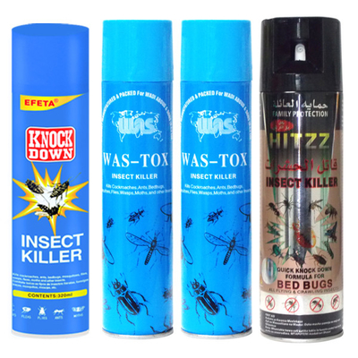 Eco-Friendly 400ml Indoor Pesticide Spray Aerosol Insecticide Killer