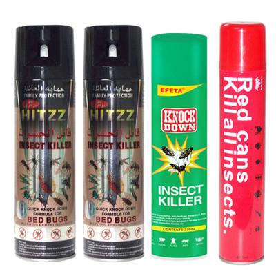 400ML Insecticide Aerosol Disposable Fly Killer Spray  Natural Mosquito Repellent