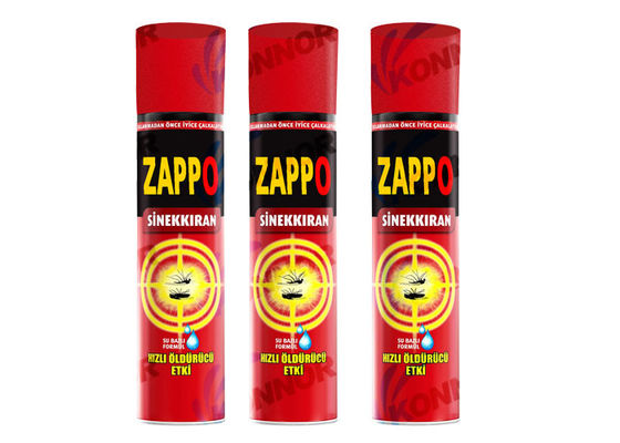 ZAPPO Insecticide Flying Insect Spray For Hotel / Home Defence Bug Spray