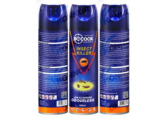 Based Insecticide Spray For All Insect Killer Tin Cans 400ml Content