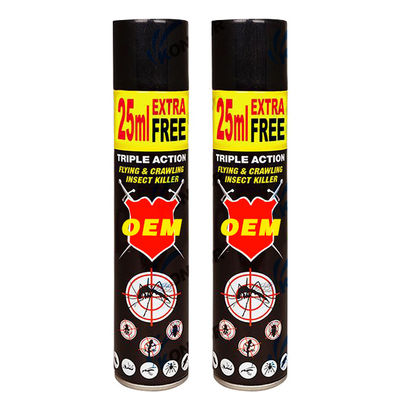 Fast Knock Down Insect Killer Spray Bed Bug Killer , Household Insecticide Spray