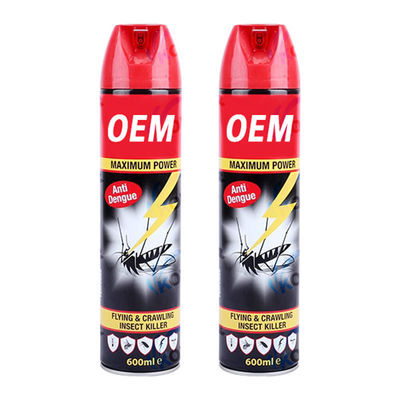 OEM Aerosol Mosquito Killer Spray / 400ml Cockroach Killer Insecticide