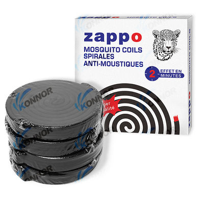 Eco Friendly Black Mosquito Repellent Incense Coil Smokeless