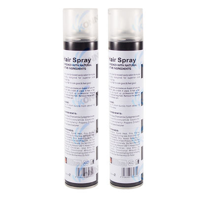 OEM Hair Gel Spray / Professional Ultra Strong Hold Hair Styling Spray