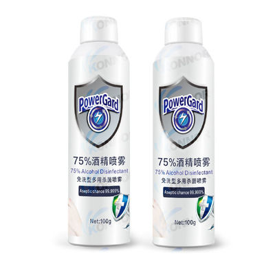 Multi Effect Antibacterial Aerosol Spray / 75% Disinfectant Alcohol