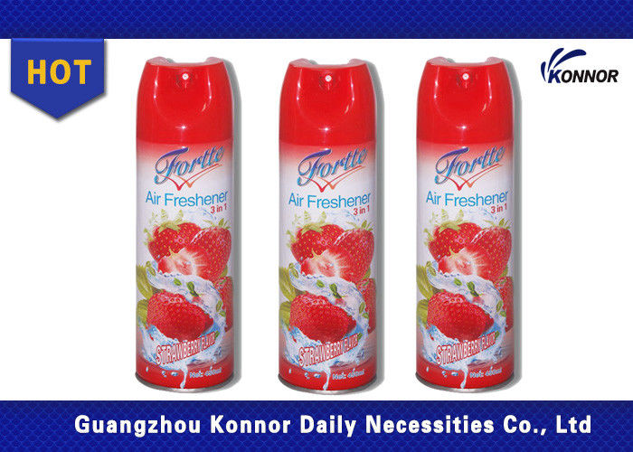 Fruit Fragrance Air Freshener Spray Water Based Deodorant Aerosol Spray