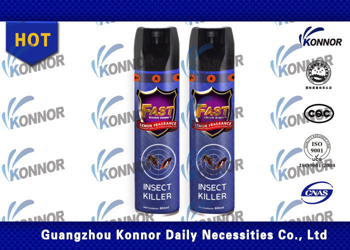 Water Based Aerosol Insect Fly Killer Spray Jasmine Fragrance 500ML