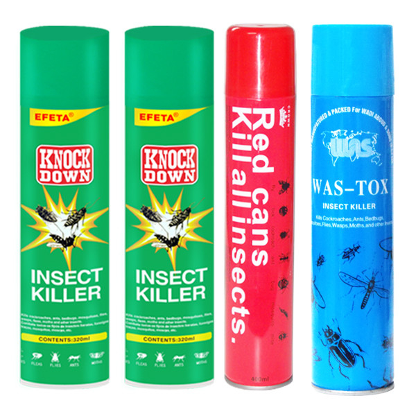 Insecticide Aerosol Mosquito Spray Killer Oil Based for Home / Hotel / Office