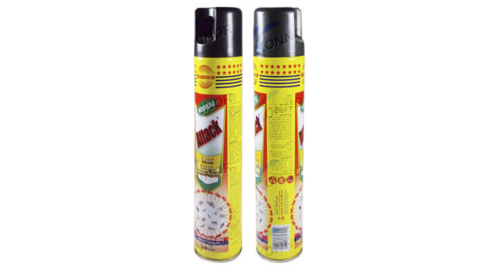 400ml Attack Aerosol Insect Killer Spray For Resturant / Anti Dengue Spray
